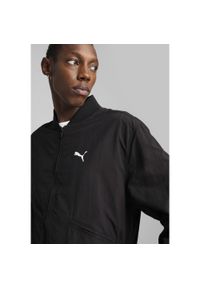 Puma - Męska kurtka bomber PUMA Class PUMA Black. Kolor: czarny. Materiał: guma. Wzór: napisy, nadruk