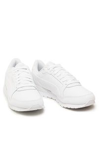 Puma Sneakersy St Runner V3 L Jr 384904 02 Biały. Kolor: biały. Materiał: skóra #8