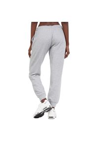 Nike - Spodnie Do Joggingu Damskie Polar Essential. Kolor: szary. Materiał: polar. Sport: bieganie