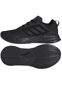 Adidas - Buty do biegania adidas Duramo Protect W GW4149 czarne. Zapięcie: sznurówki. Kolor: czarny. Materiał: materiał, syntetyk, guma. Szerokość cholewki: normalna #1
