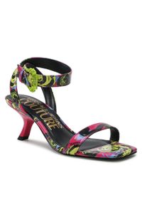 Sandały Versace Jeans Couture VERSACE JEANS COUTURE-74VA3S40 ZS366 PU2. Materiał: skóra #1