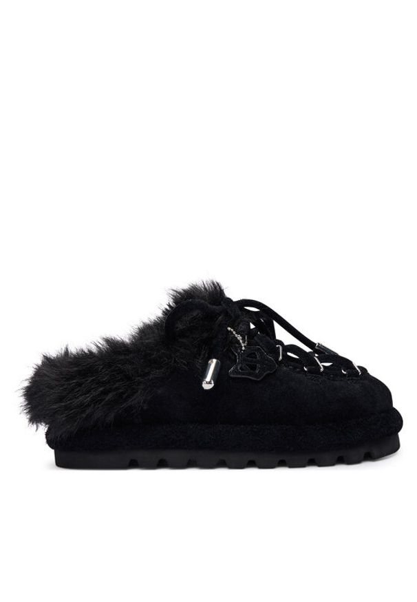 Naked Wolfe Śniegowce HARLOW Czarny. Kolor: czarny. Materiał: zamsz, skóra