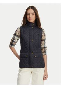 Barbour Bezrękawnik Otteburn LGI0003NY71 Granatowy Regular Fit. Kolor: niebieski. Materiał: syntetyk. Długość rękawa: bez rękawów #1