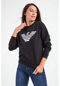 Emporio Armani - Bluza damska EMPORIO ARMANI. Długość: długie. Wzór: aplikacja, nadruk #3