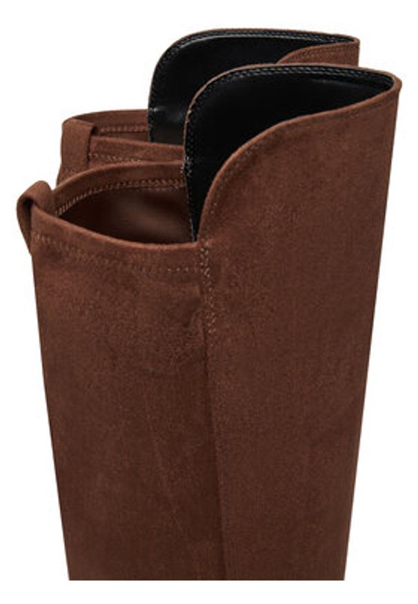 Guess Kozaki FLFF2Z ESU11 Brązowy. Kolor: brązowy. Materiał: materiał