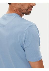 U.S. Polo Assn. T-Shirt MUP3268 Błękitny Regular Fit. Typ kołnierza: polo. Kolor: niebieski. Materiał: bawełna #4