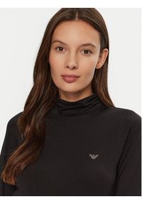 Emporio Armani Underwear Golf 164633 4F224 00020 Czarny Slim Fit. Typ kołnierza: golf. Kolor: czarny. Materiał: lyocell #3