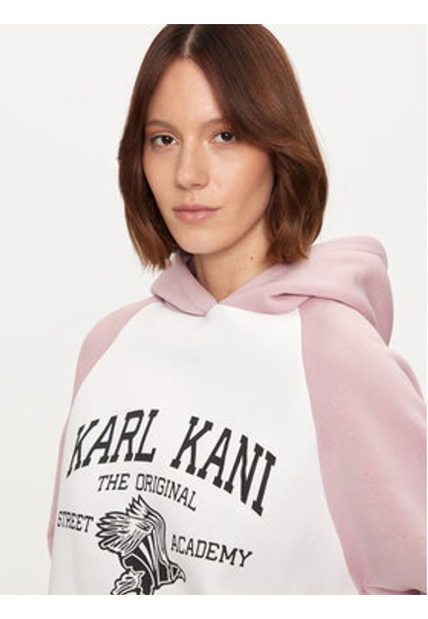 Karl Kani Bluza Street Academy 61210024 Różowy Loose Fit. Kolor: różowy. Materiał: bawełna, syntetyk. Styl: street