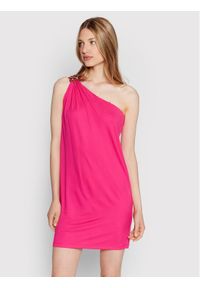 Pinko Sukienka koktajlowa Alagna 1G17DU Y7SC Różowy Slim Fit. Kolor: różowy. Materiał: wiskoza. Styl: wizytowy