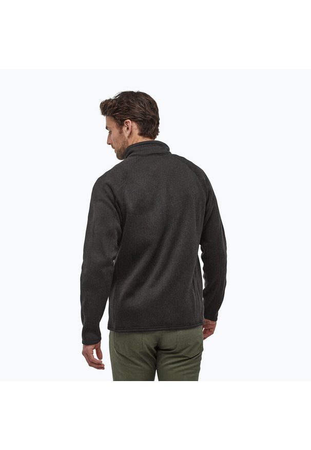 Bluza polarowa męska Patagonia Better Sweater 1/4 Zip. Kolor: czarny. Materiał: polar
