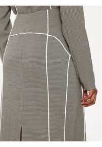 GESTUZ - Gestuz Spódnica maxi Pippa 10908667 Szary Slim Fit. Kolor: szary. Materiał: syntetyk #2