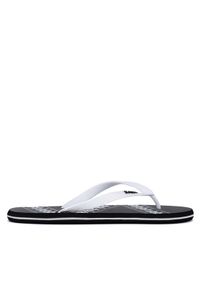Kappa Japonki 371D2SW BLACK - WHITE Kolorowy. Materiał: syntetyk, materiał. Wzór: kolorowy