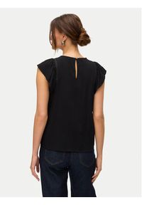 Vero Moda Bluzka Bella 10325248 Czarny Standard Fit. Kolor: czarny. Materiał: wiskoza #4