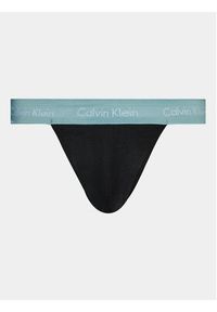 Calvin Klein Underwear Komplet 3 par stringów 000NB3363A Czarny. Kolor: czarny. Materiał: bawełna