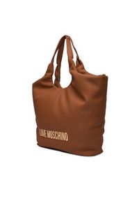 Love Moschino - LOVE MOSCHINO Torebka JC4396PP0NKD020A Brązowy. Kolor: brązowy. Materiał: skórzane #7