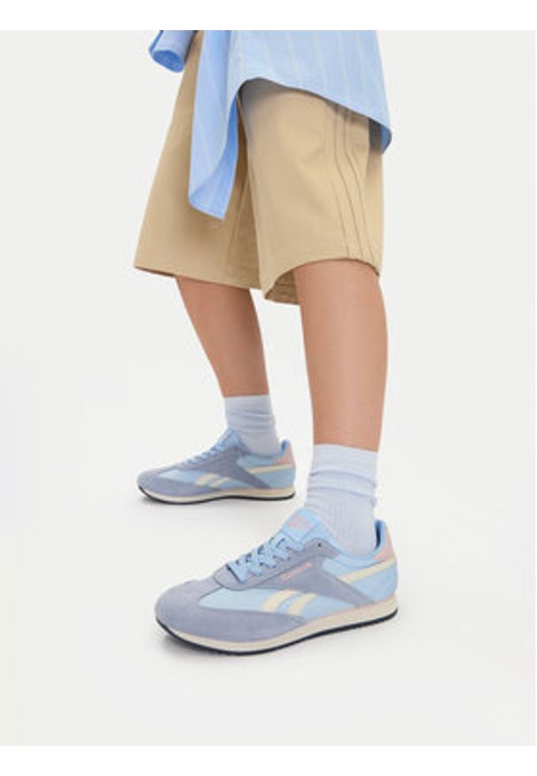 Reebok Sneakersy CEO-FIORI AR30309W-LQC Niebieski. Kolor: niebieski. Materiał: skóra, zamsz