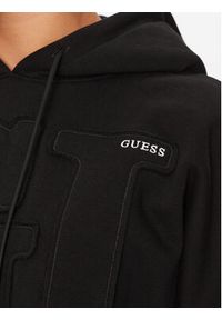 Guess Bluza V3BQ10 KBXX1 Czarny Regular Fit. Kolor: czarny. Materiał: bawełna