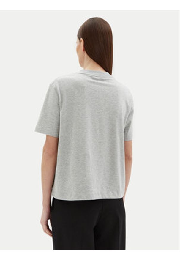 TOMMY HILFIGER - Tommy Hilfiger T-Shirt WW0WW45525 Szary Relaxed Fit. Kolor: szary. Materiał: bawełna