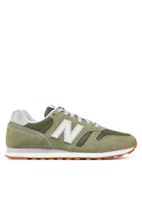 New Balance Sneakersy ML373SI2 Zielony. Kolor: zielony. Materiał: zamsz, skóra. Model: New Balance 373