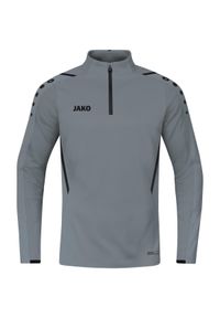 Bluza dresowa zapinana na zamek błyskawiczny Jako Challenge. Kolor: czarny, szary, wielokolorowy. Materiał: dresówka