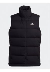 Adidas - adidas Kurtka zimowa Helionic Down Vest HG6280 Czarny Regular Fit. Kolor: czarny. Materiał: syntetyk. Sezon: zima #5