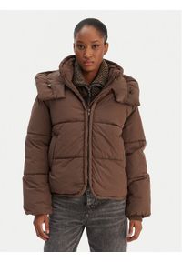 only - ONLY Kurtka zimowa Cornelia 15366705 Brązowy Regular Fit. Kolor: brązowy. Materiał: syntetyk. Sezon: zima #1