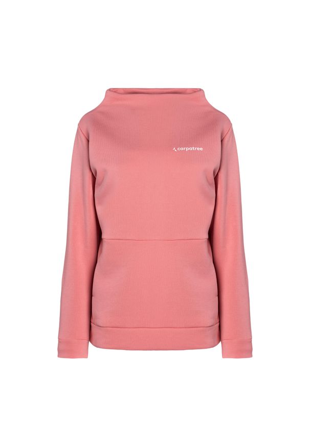 Bluza damska Carpatree Funnel Neck. Kolor: różowy