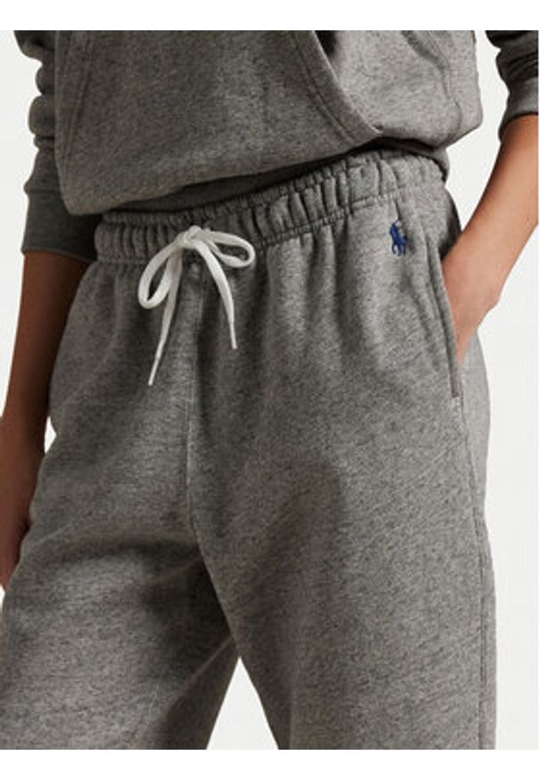 Polo Ralph Lauren Spodnie dresowe Prl Flc Pnt 211943009004 Szary Regular Fit. Kolor: szary. Materiał: bawełna