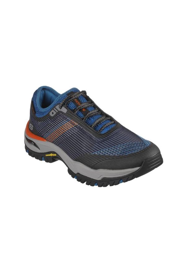 skechers - Buty trekkingowe Męskie Skechers. Kolor: niebieski. Model: Skechers Sport. Sport: turystyka piesza