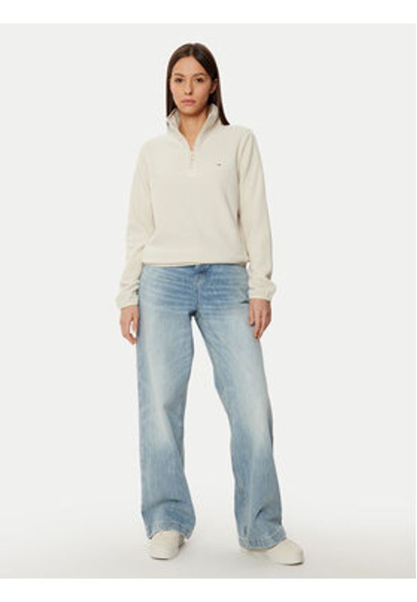 Tommy Jeans Polar DW0DW19751 Beżowy Regular Fit. Kolor: beżowy. Materiał: syntetyk