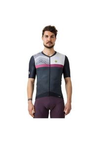 ALÉ CYCLING - Koszulka rowerowa męska Alé Zig Zag. Kolor: czarny