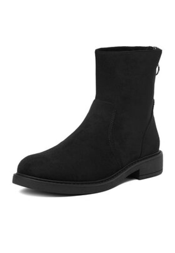 Clara Barson Botki CEO-WS2169-04 Czarny. Kolor: czarny. Materiał: materiał