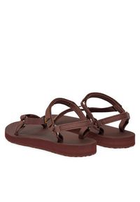 Teva Sandały Original Universal Slim 1150110 Bordowy. Kolor: czerwony. Materiał: materiał #4