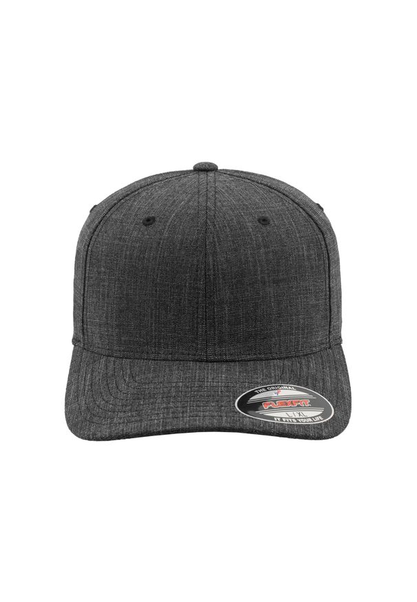 FLEXFIT - Czapka Flexfit fine. Kolor: czarny. Styl: casual