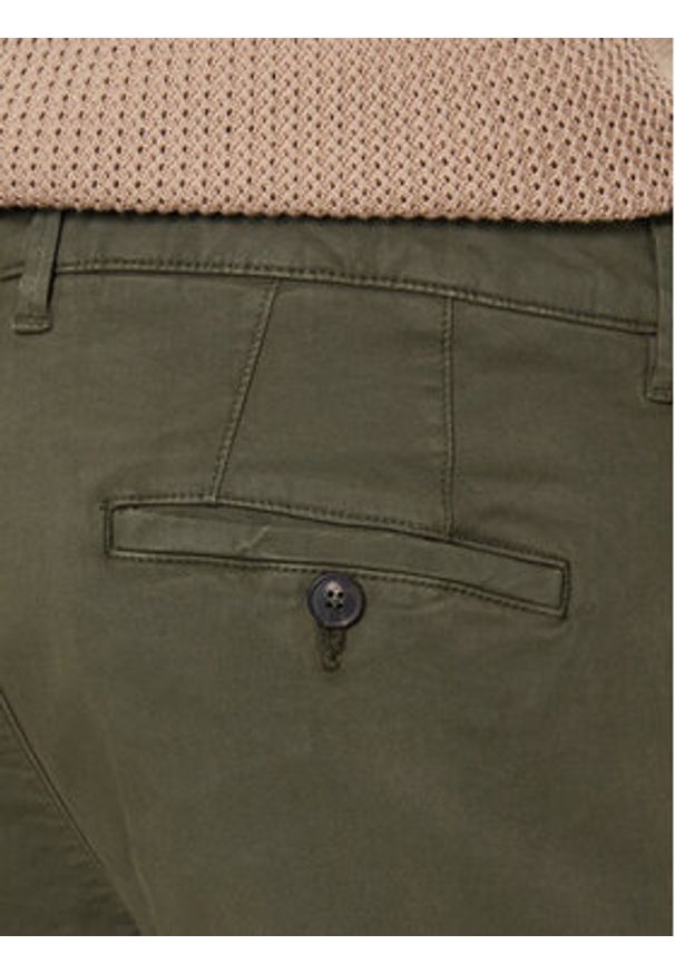 United Colors of Benetton - United Colors Of Benetton Chinosy 4TZYUF04P Zielony Slim Fit. Kolor: zielony. Materiał: bawełna