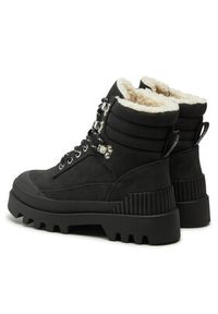 ONLY Shoes Trapery 15329861 Czarny. Kolor: czarny. Materiał: skóra