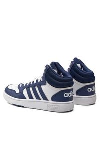Adidas - adidas Sneakersy Hoops Mid IG3717 Biały. Kolor: biały #4