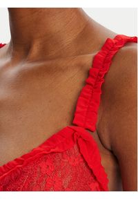 BARDOT - Bardot Sukienka koktajlowa Alegra Stretch Lace 59964DB Czerwony Regular Fit. Kolor: czerwony. Materiał: syntetyk. Styl: wizytowy #5