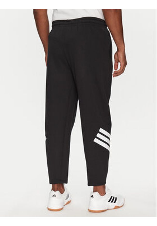 Adidas - adidas Spodnie dresowe Future Icons 3-Stripes JD4889 Czarny Loose Fit. Kolor: czarny. Materiał: bawełna