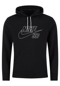 Nike - NIKE Bluza Sb Embroidery Hoodie CI5844 Czarny Regular Fit. Kolor: czarny #3