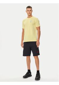Hugo T-Shirt Detzington241 50508944 Żółty Regular Fit. Kolor: żółty. Materiał: bawełna #4