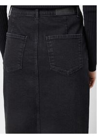 Noisy may - Noisy May Spódnica jeansowa Kath 27030078 Czarny Regular Fit. Kolor: czarny. Materiał: bawełna #3