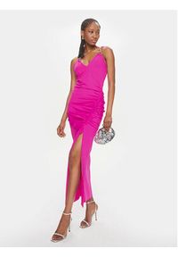 Babylon Sukienka wieczorowa E00796 Różowy Regular Fit. Kolor: różowy. Materiał: syntetyk. Styl: wizytowy #2