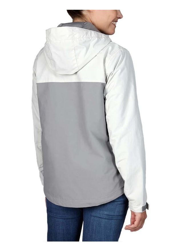 Kurtka damska przeciwdeszczowa Carhartt Anorak. Kolor: biały