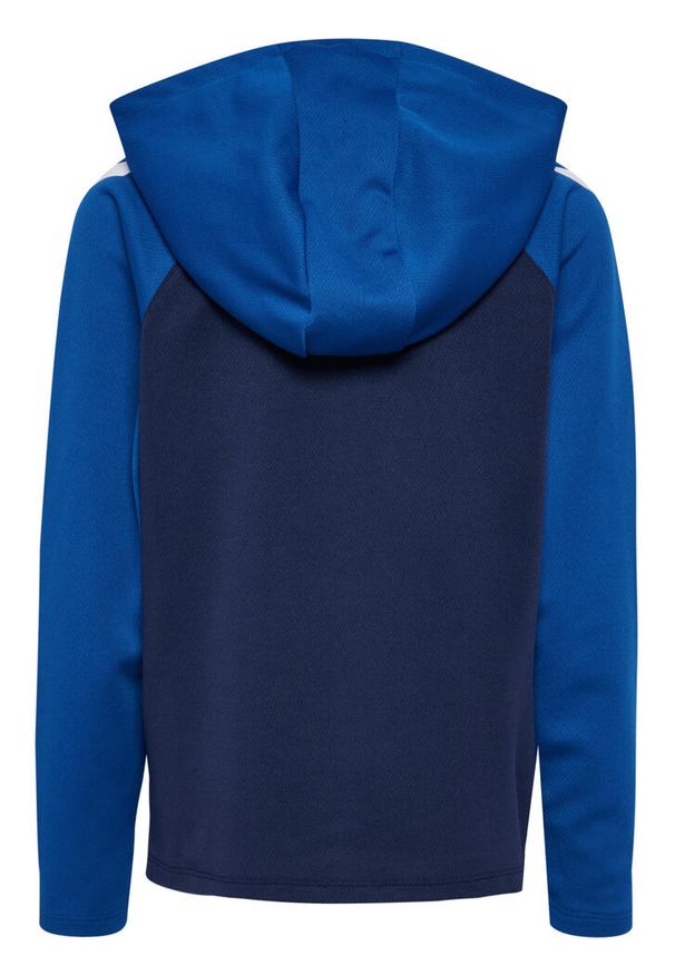 Dziecięca bluza dresowa z kapturem Hummel Lead 2.0. Typ kołnierza: kaptur. Kolor: niebieski. Materiał: dresówka