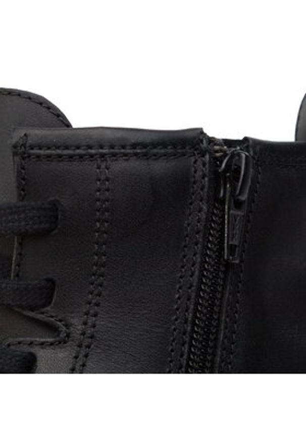 Camper Trzewiki Brutus K400325-004 Czarny. Kolor: czarny. Materiał: skóra