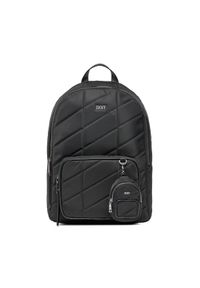 DKNY Plecak R34KEB11 Czarny. Kolor: czarny. Materiał: materiał