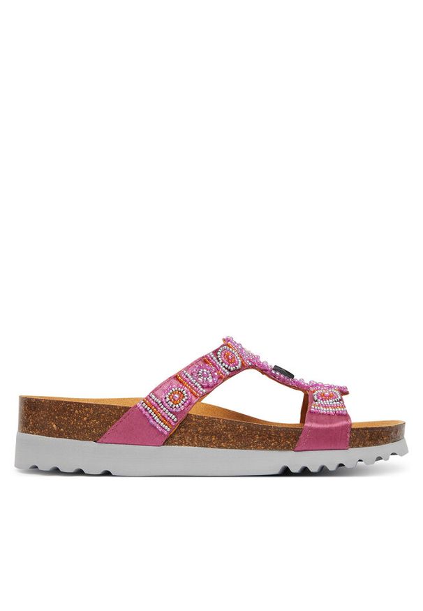 Klapki Scholl. Kolor: różowy