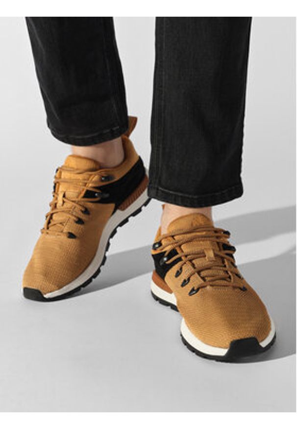 Timberland Sneakersy Sprint Trekr Low Knit TB0A64SM2311 Żółty. Kolor: żółty. Materiał: materiał. Sport: bieganie