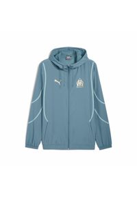 Puma - Kurtka Prematch OM 2024/25. Kolor: niebieski. Sport: piłka nożna #1